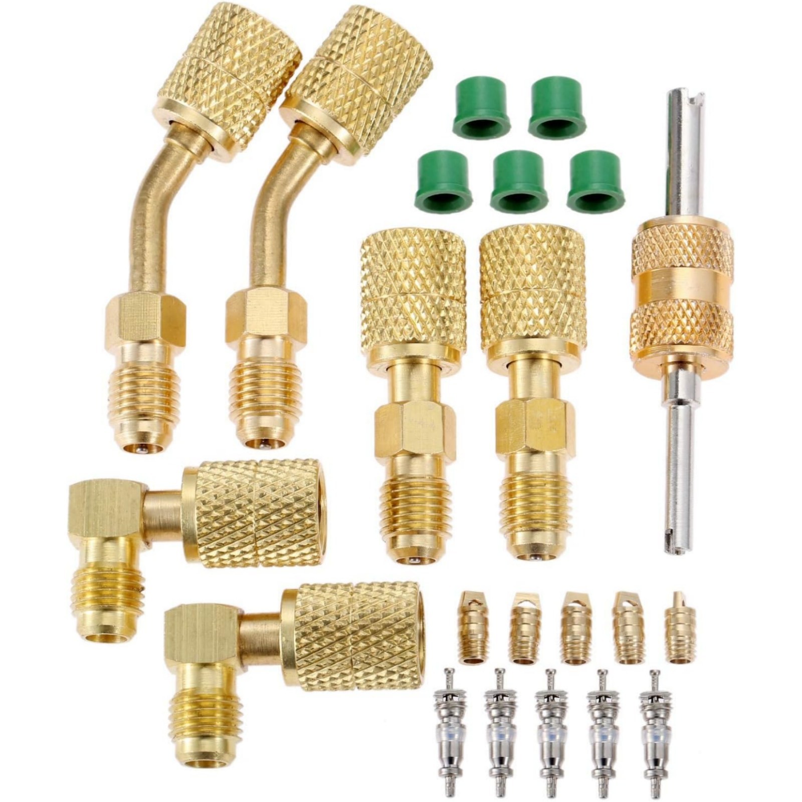 1 Set R410A Adapter Kit Mini Split Adapter 5/16 -1/4 Coupler High Quality