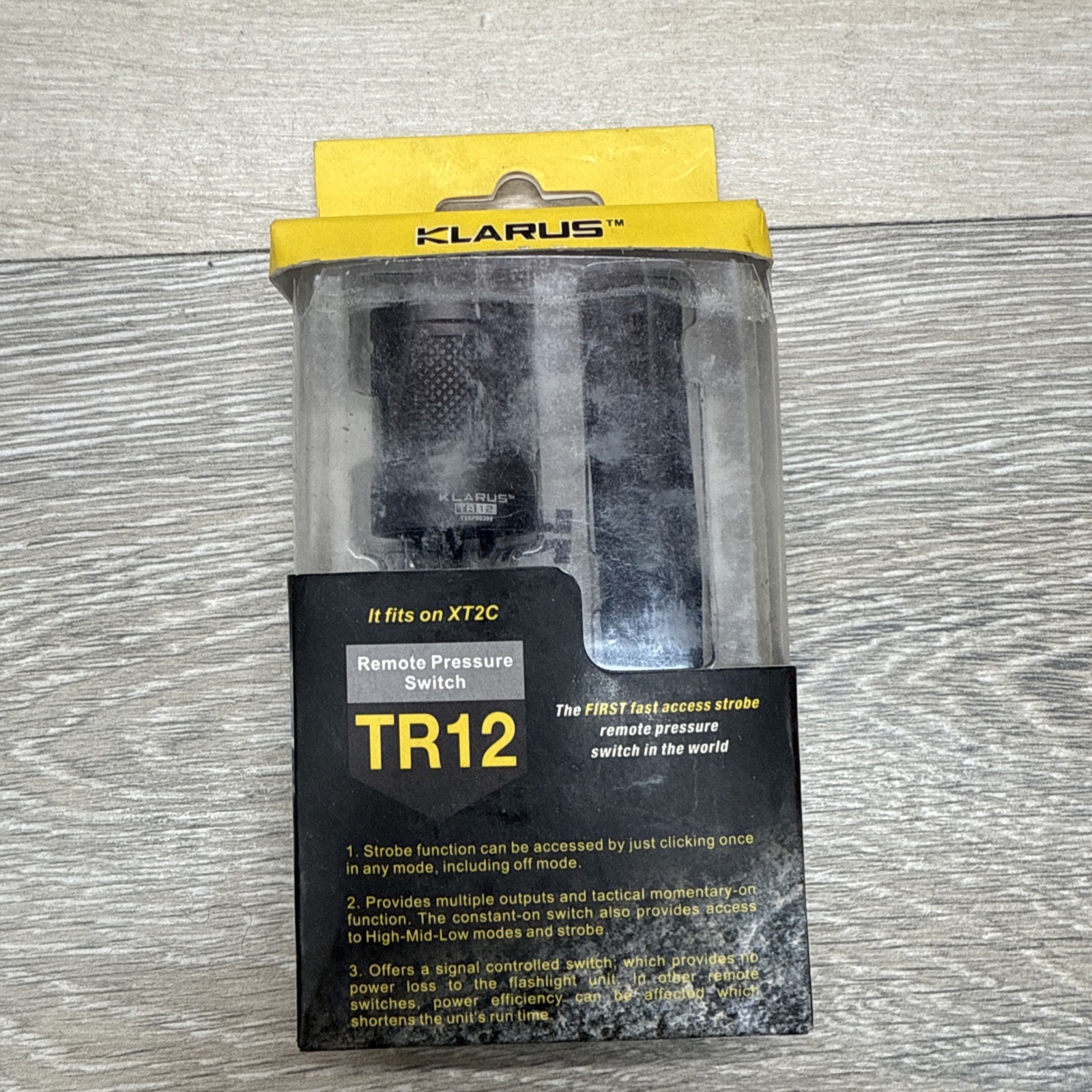 KLARUS TR12 Dual Remote Swtich Multi-Functional Tactical Switch For XT Series
