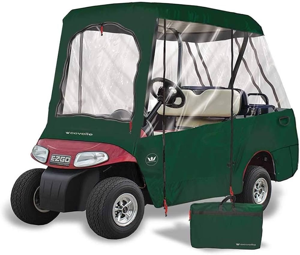 Golf Cart Cover by Greenline Eevelle | Durable 4 Passenger Golf Cart Covers
