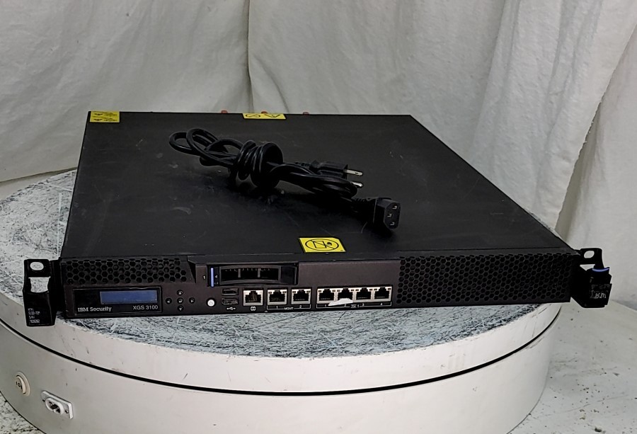 IBM XGS 3100 5122 M Network Security Platform SEE NOTES