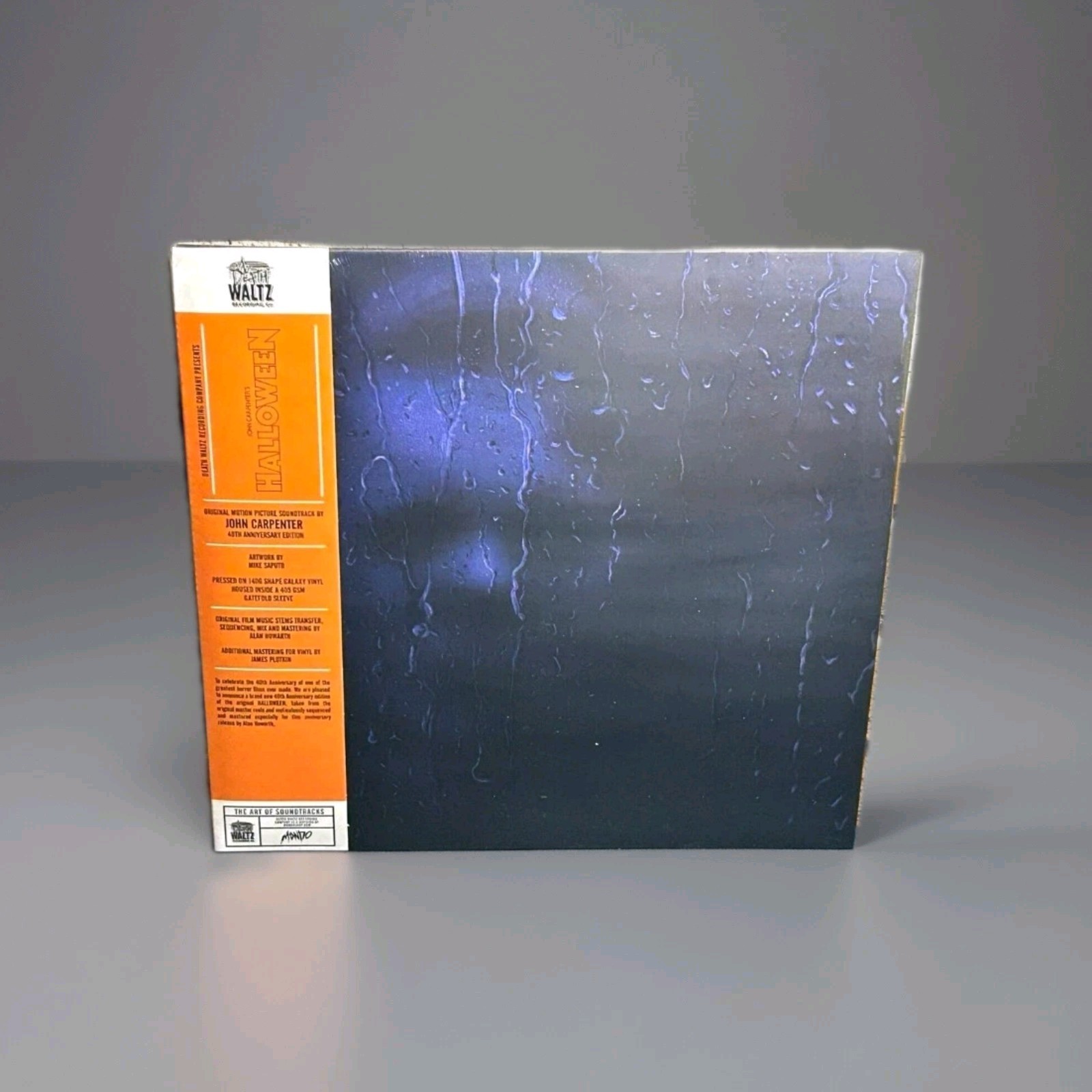 Halloween 40th Anniversary Edition Vinyl LP Mondo John Carpenter OST Shape Blue