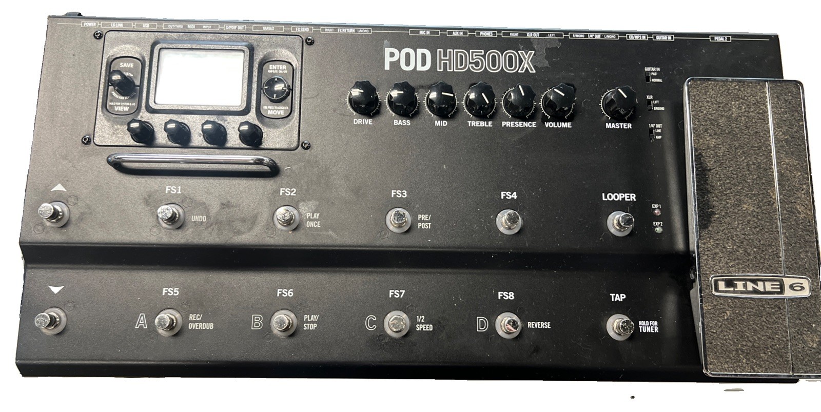 Line 6 POD HD500X Guitar Effects Processor Pedal