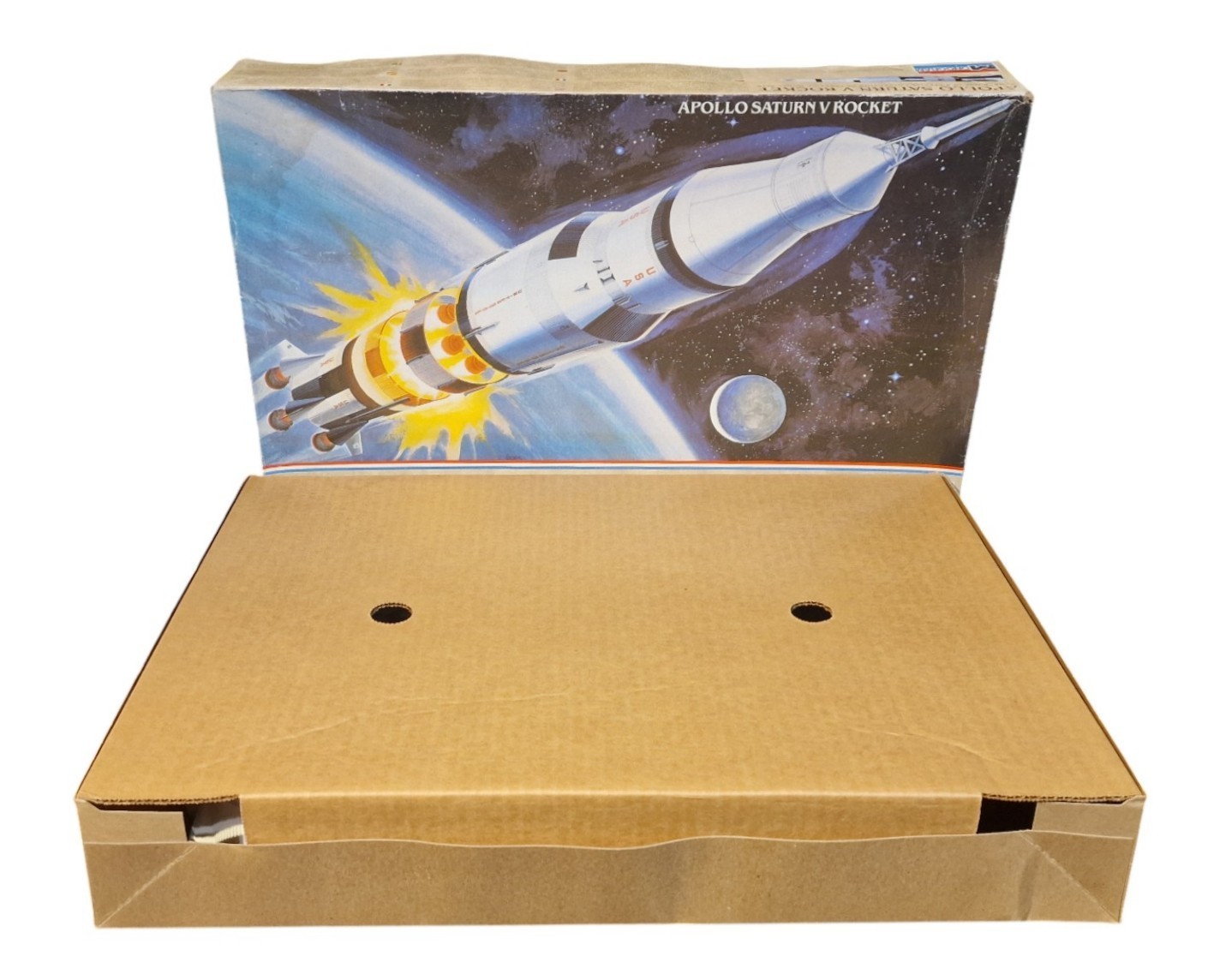 Space : Apollo Saturn V Rocket & Apollo Spacecraft command/service modules kits