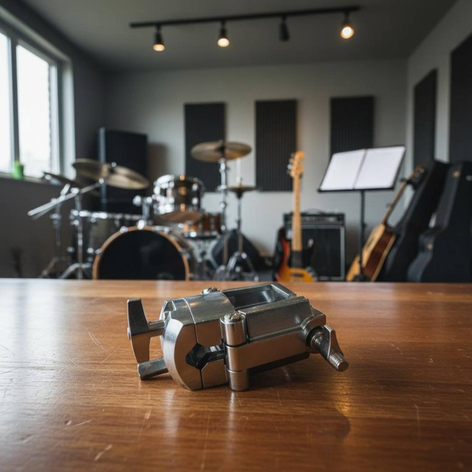 Multi-Function Drum Clamp Sturdy-Duty Percussion Mounting Bracket for Drummers