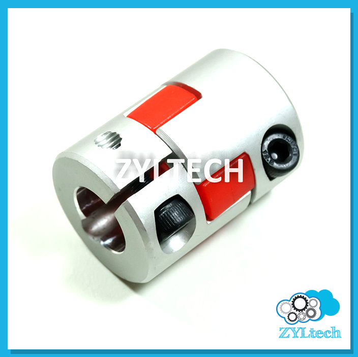 Flexible Plum Coupling Shaft Coupler 5 6.35 8 10 12 mm CNC Reprap 3D printer