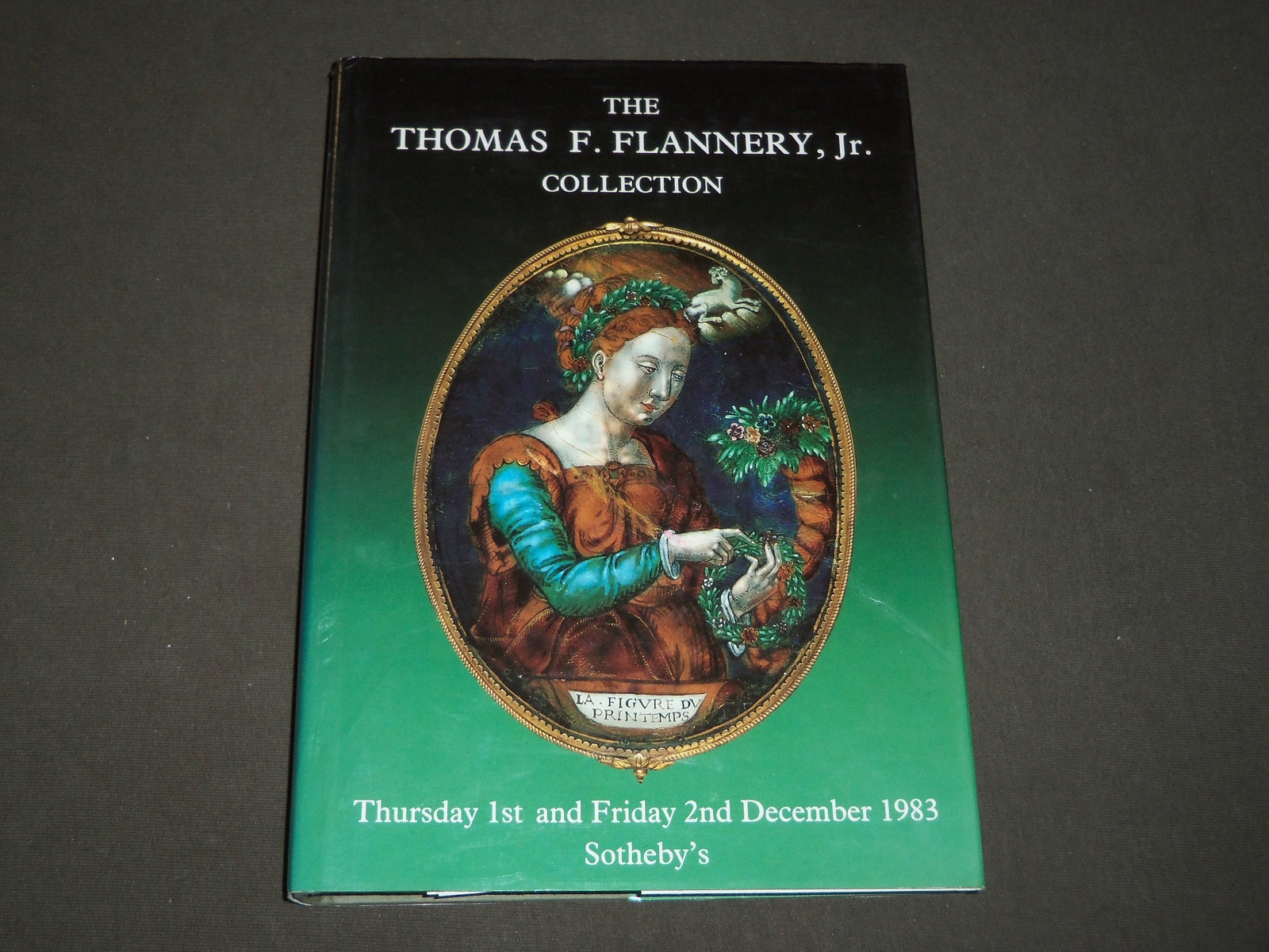 1983 THE THOMAS F. FLANNERY JR. COLLECTION CATALOG - SOTHEBY'S AUCTION - KD 5081