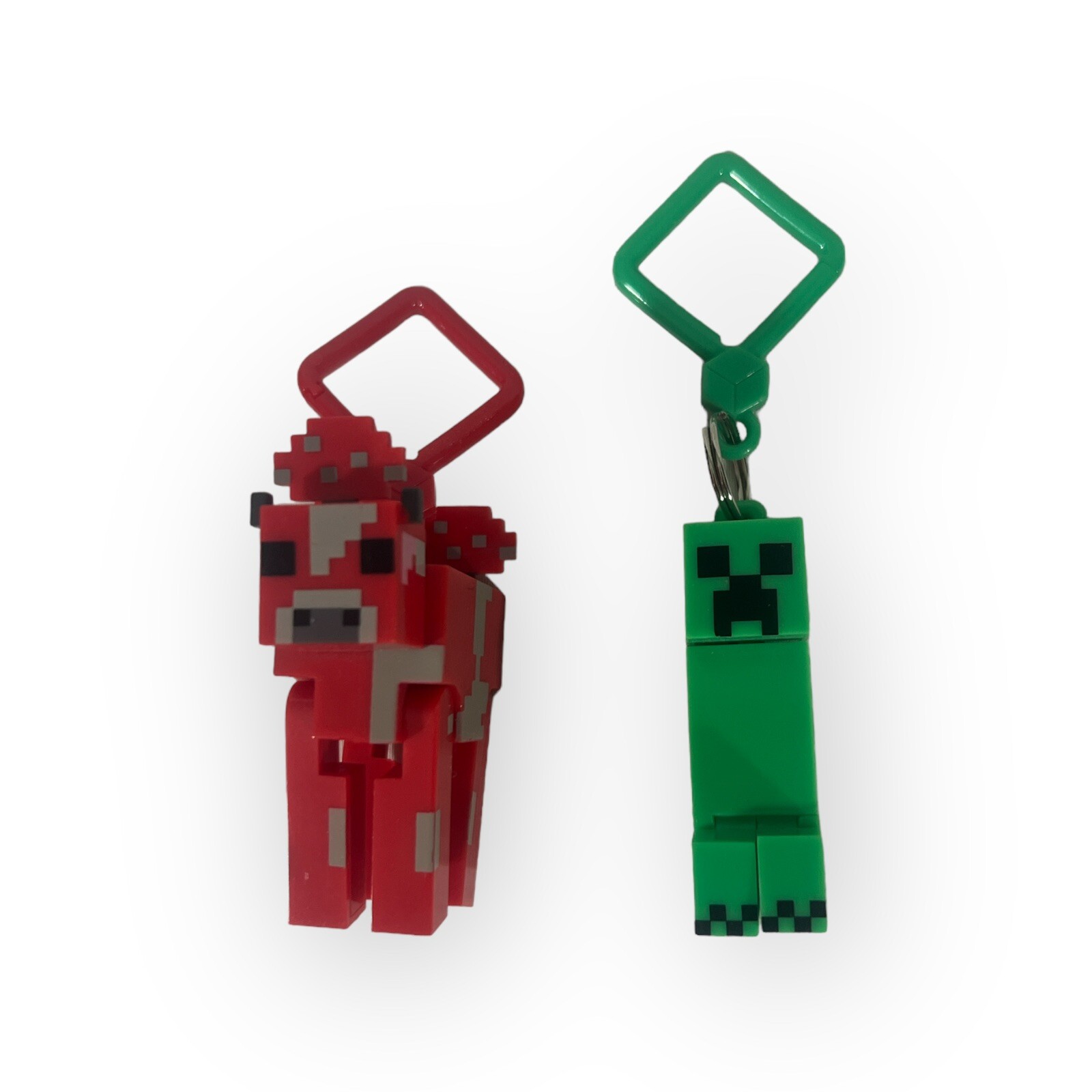 Minecraft keychains bag clips bundle Lot Of 2