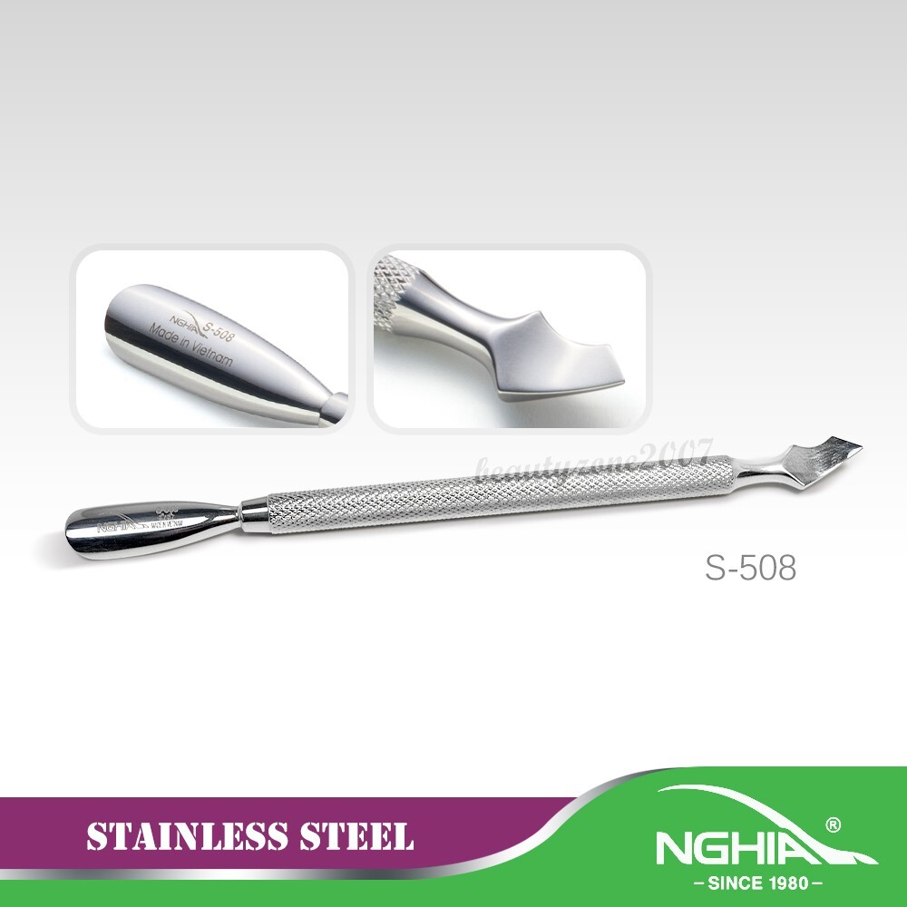 Nghia Stainless Steel Cuticle Pusher S508