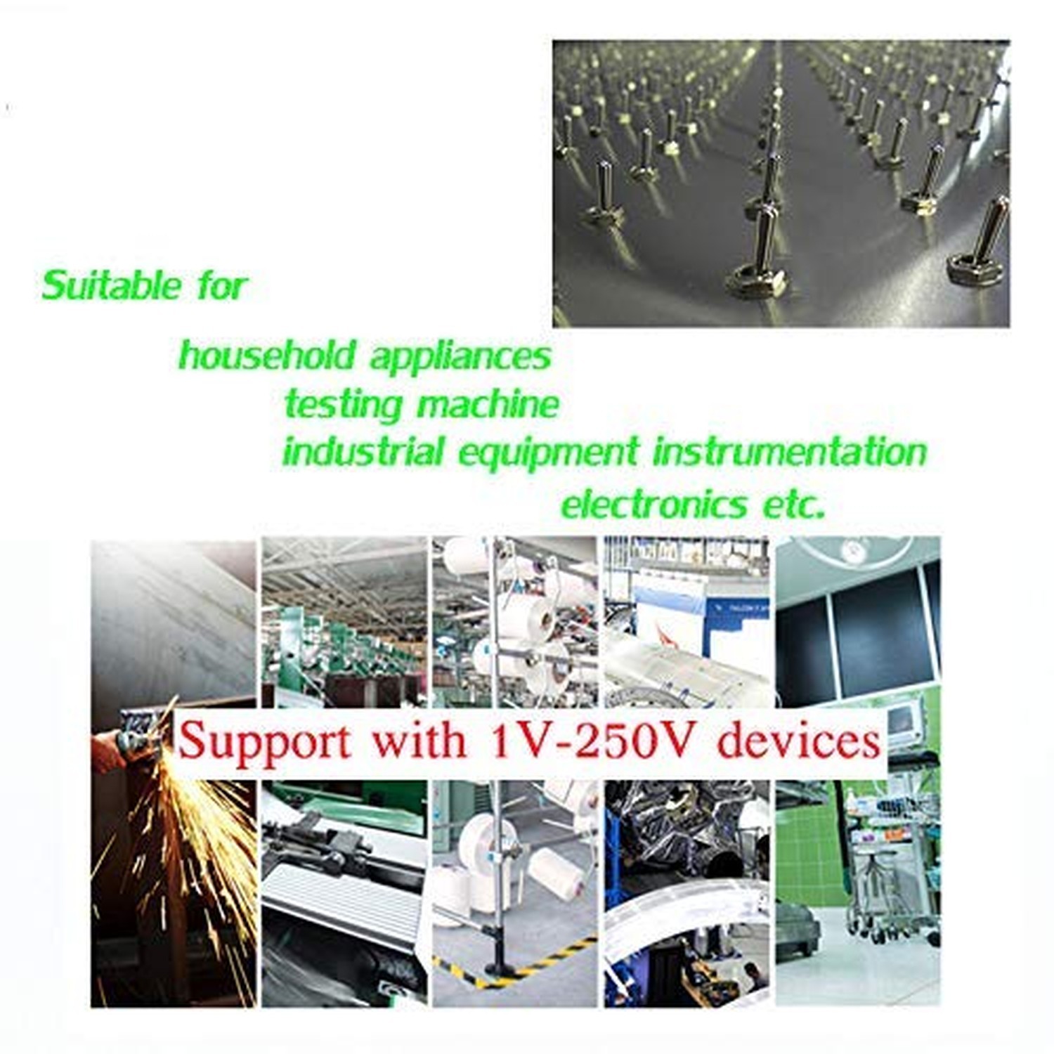 VONVOFF Toggle Switch,4pcs ON/Off SPST Switch with Pre-soldered Wire,3v/5v/12...