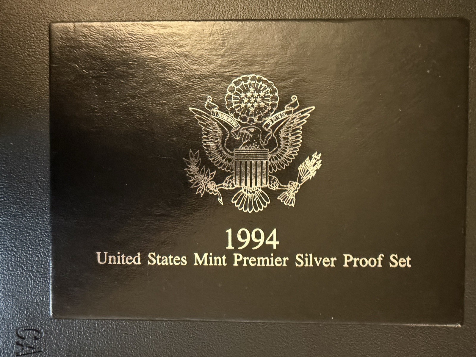 1994-S U.S. Mint Premier Silver Proof Coin Set - 5 Coin Set With OGP and COA