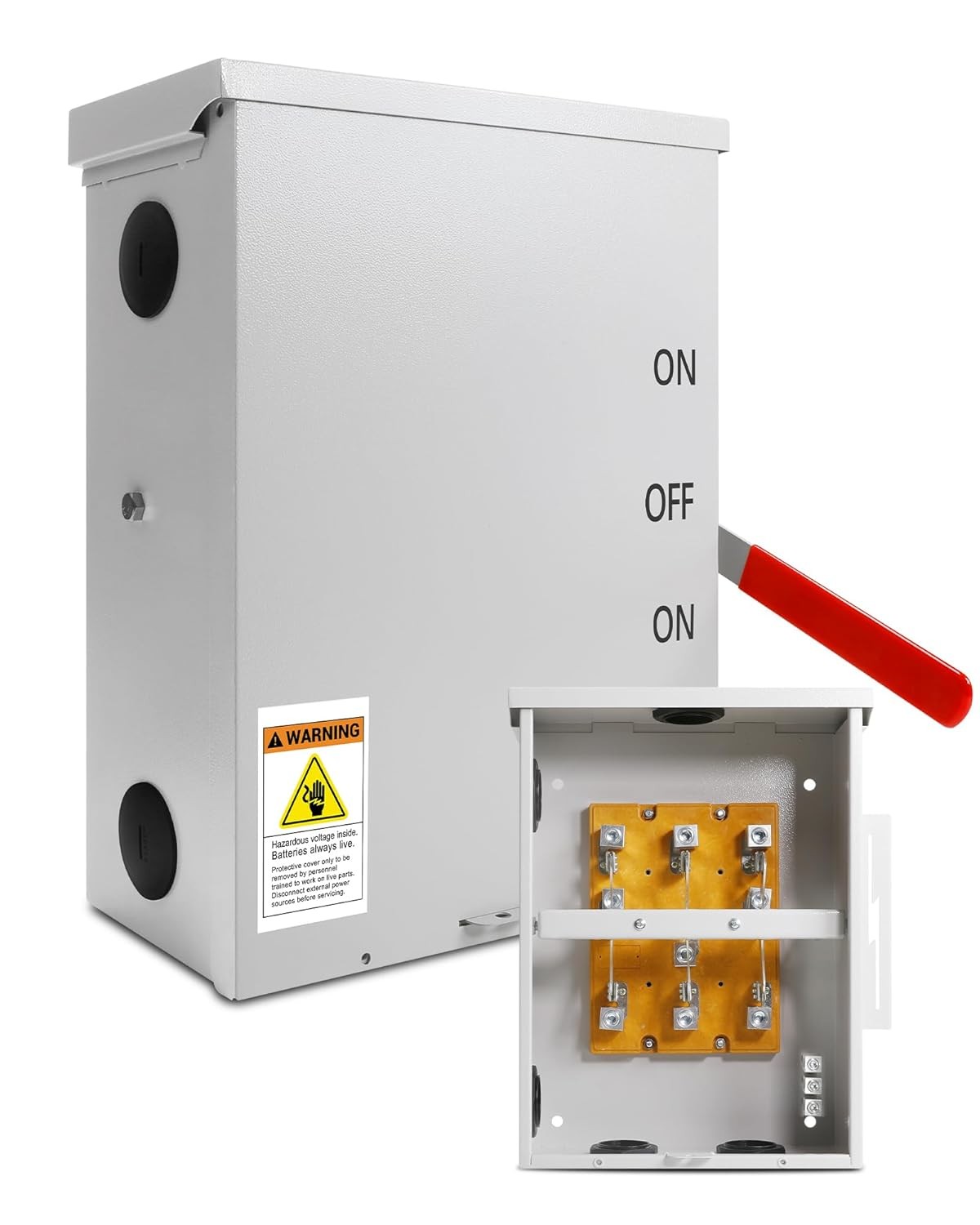 200 Amp 3 Pole Transfer Switch NEMA 3R