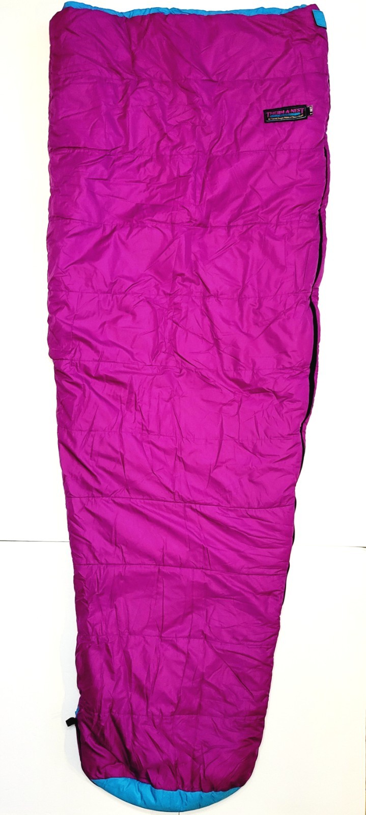 Therm-A-Nest Sleep Systems Cascade Designs 20F Purple Teal YKK Zippers 7FT VTG