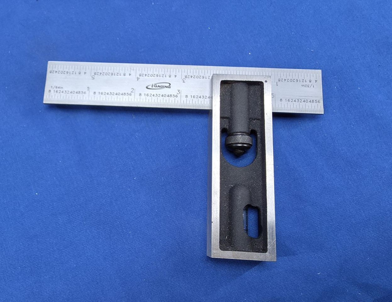iGaging Double Square 6" In Plastic Case