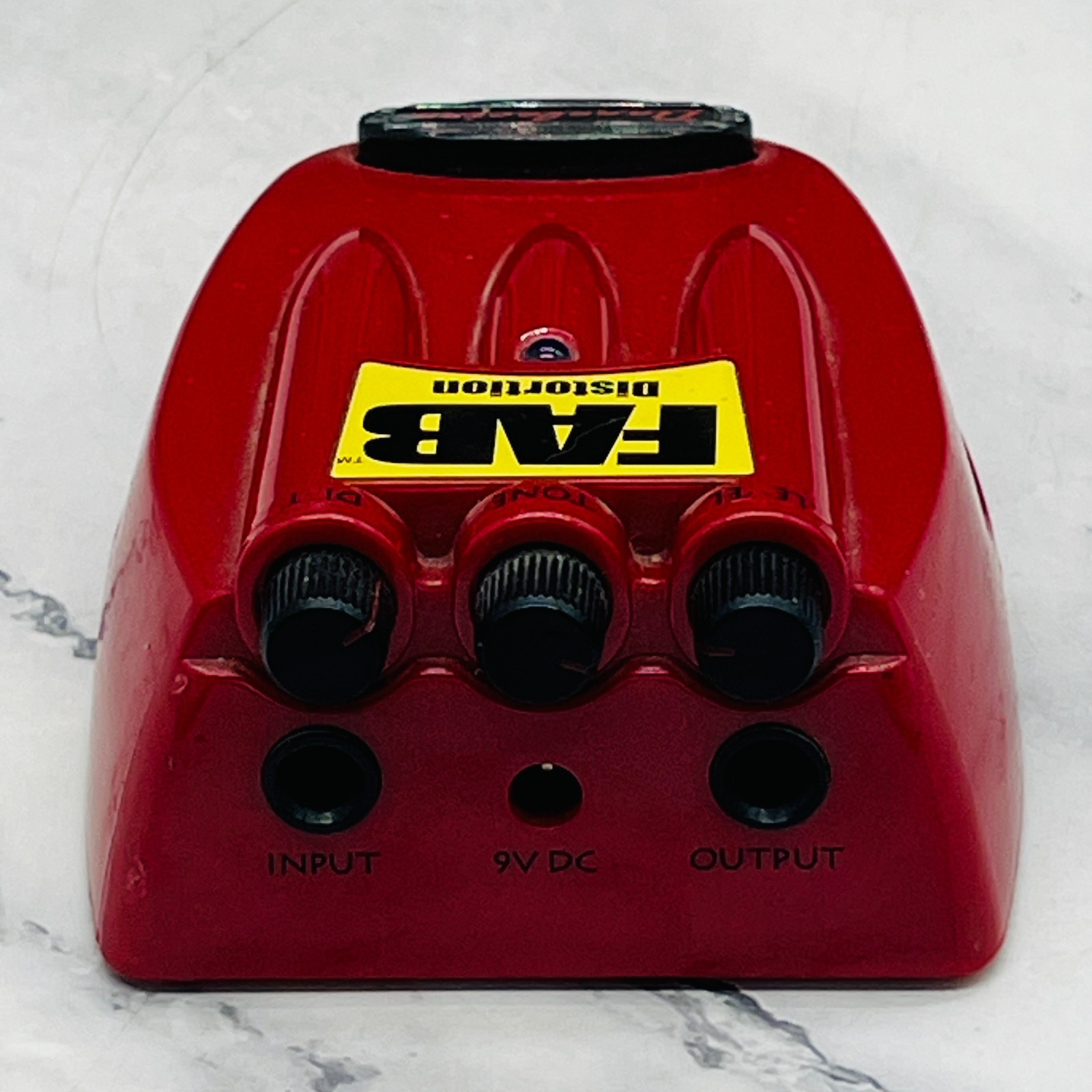 Danelectro D-1 FAB Distortion Guitar Effect Pedal Red
