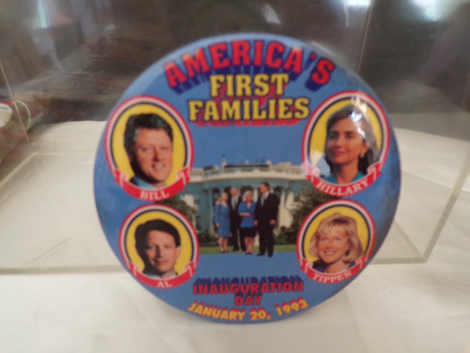 Presidential Inauguration Day 1993, Bill Clinton Assorted Political Buttons, 5