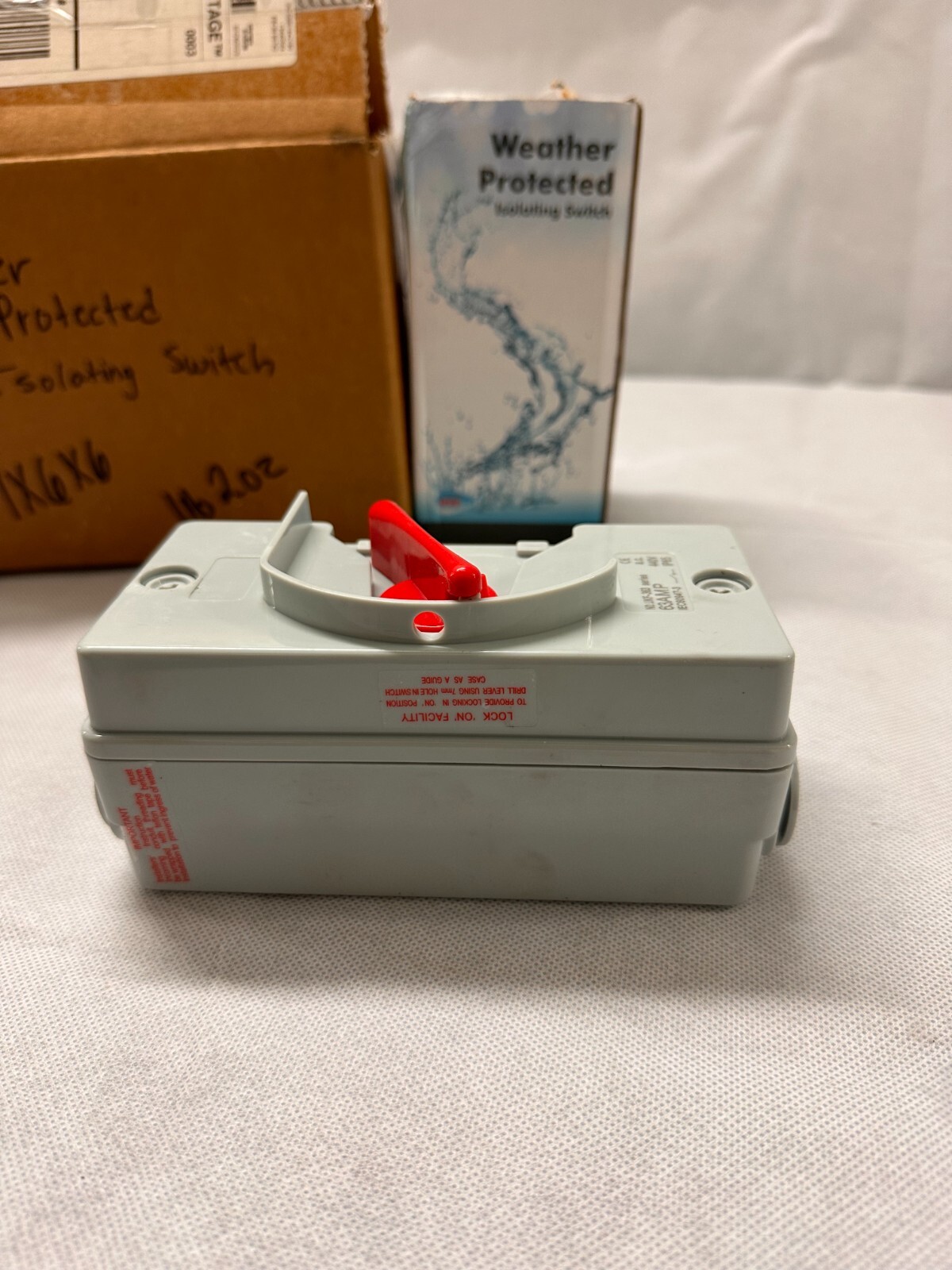 Weather Protected Isolating Switch
