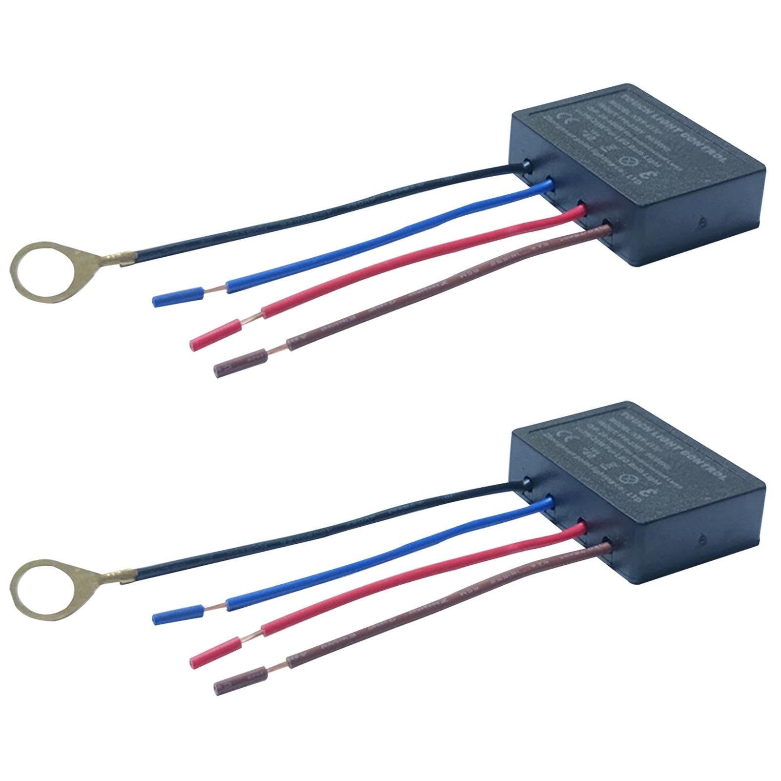 3 Way Touch Sensor Dimmer, Touch Light Dimmer Switch Control Sensor, Touch la...