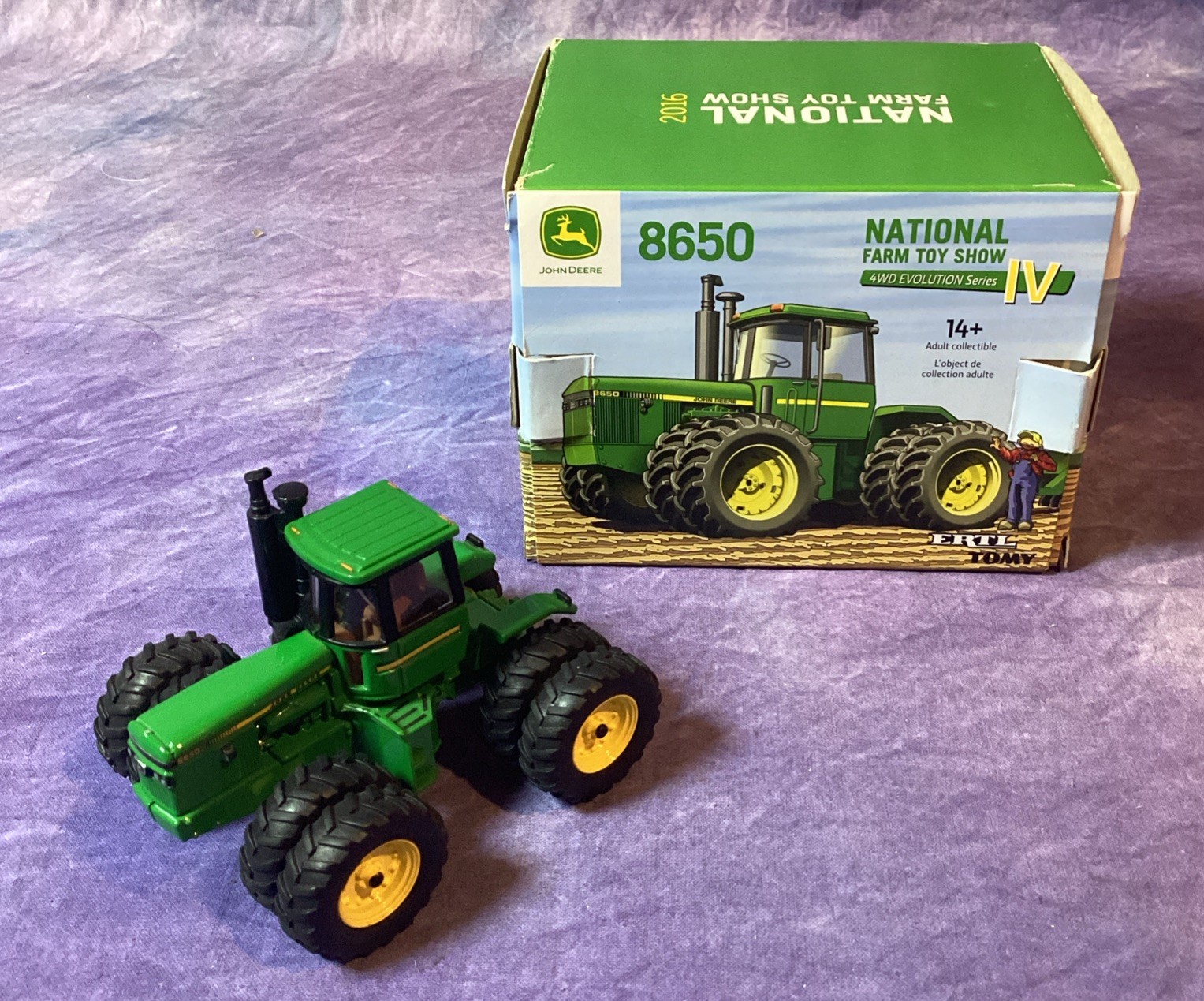LP66140 1/64 2016 National Farm Toy Show John Deere 8650 Tractor ERTL 16305a
