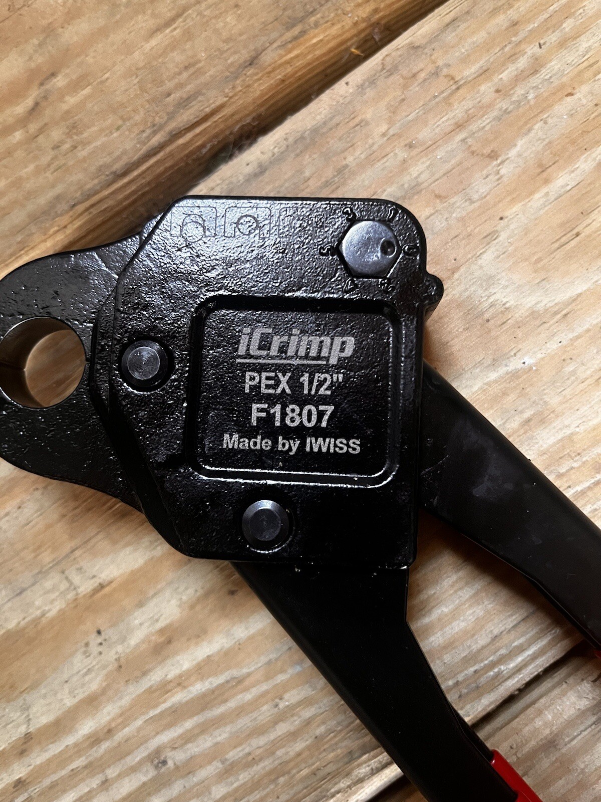 ICrimp Pex 1/2” Crimping tool