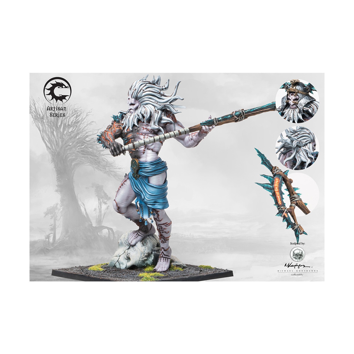 Para Bellu Conquest - Nords - 38  Artisan Series Jotnar Seidr (Dual K SW (New)