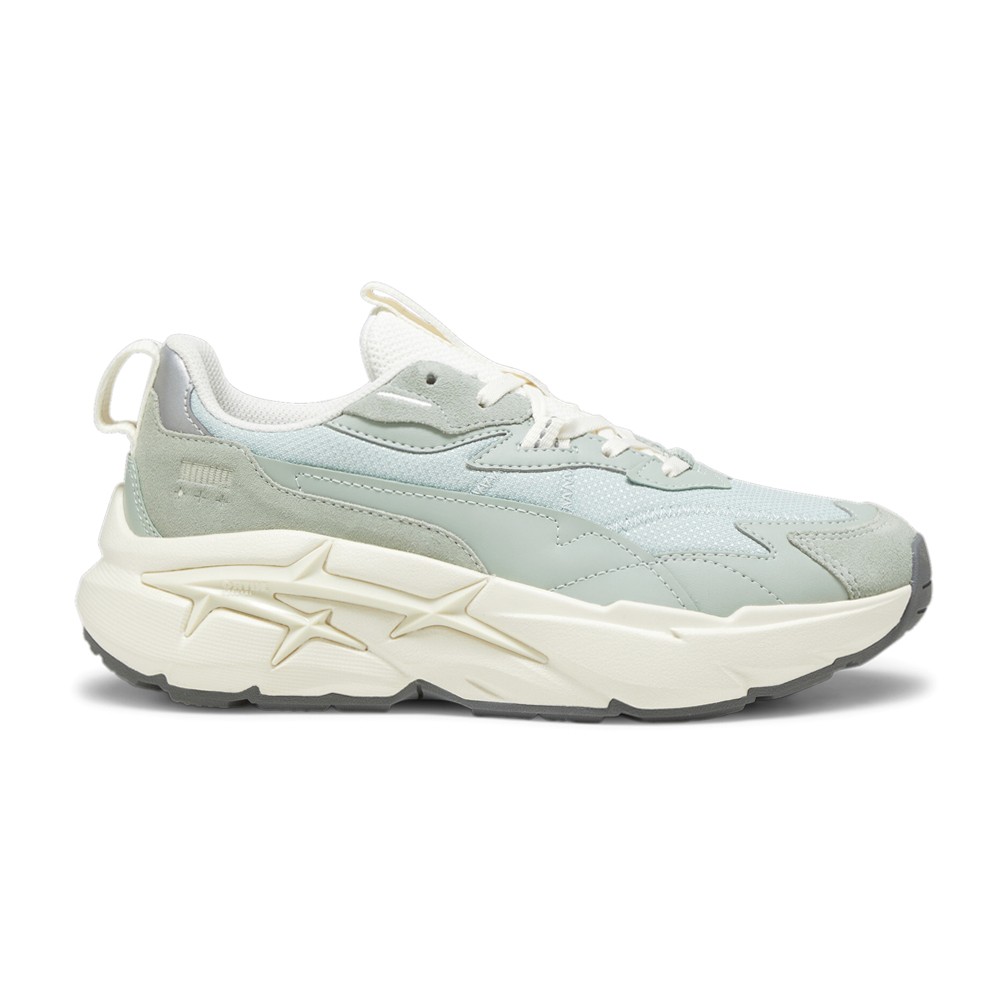 PUMA Spina Nitro Tonal Lace Up  Womens Green Sneakers Casual Shoes 39378203