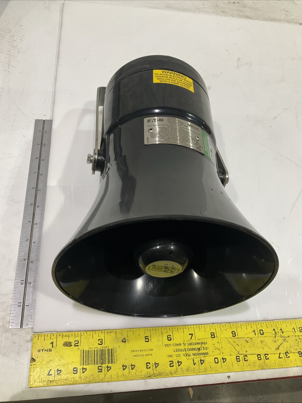EATON-MEDC DB4BG 25W EXPLOSION PROOF LOUDSPEAKER RANGE A9T