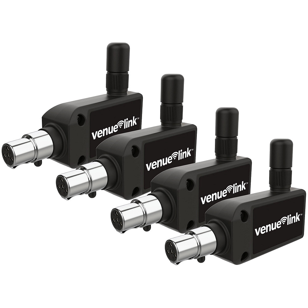 Venue Venuelink MLTAXP4 4Pack Wireless DMX Dongle 4 Pack
