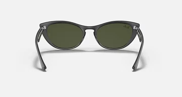 Ray-Ban NINA Cat Eye Sunglasses RB 4314 601/71 Black Frames