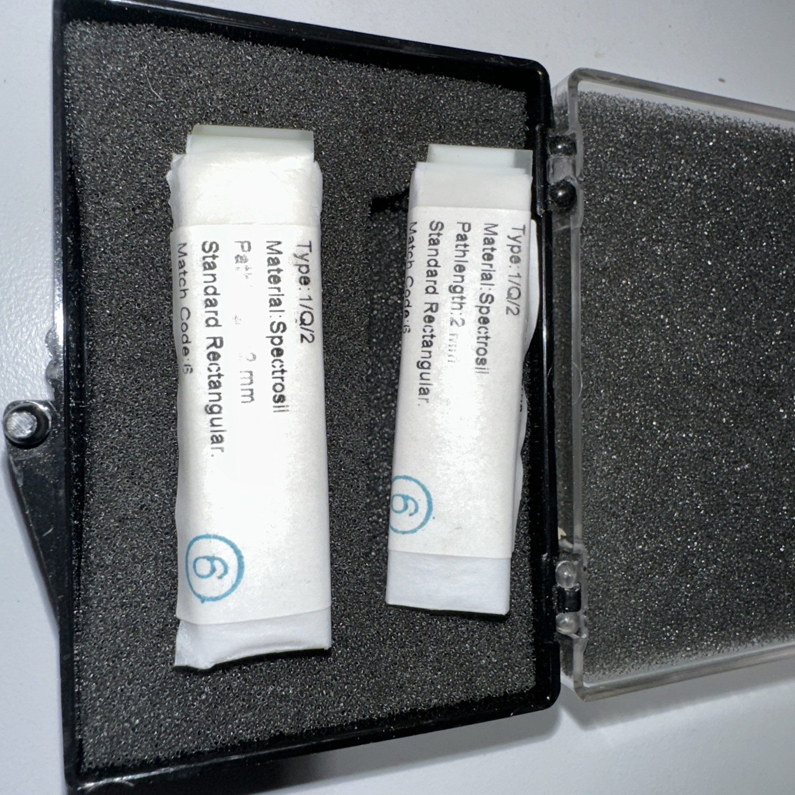 Starna Cell quartz Spectrophotometer Cell, Rectangular, open top