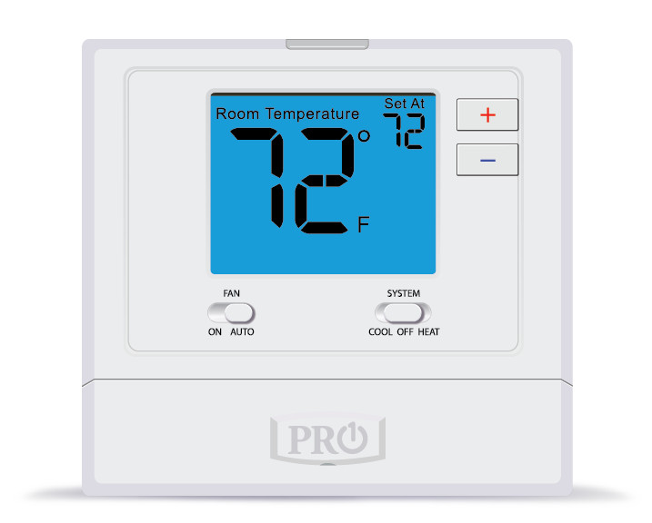 T series - Pro1 Single and two Stage Programmable & Non-Programmable Thermostat