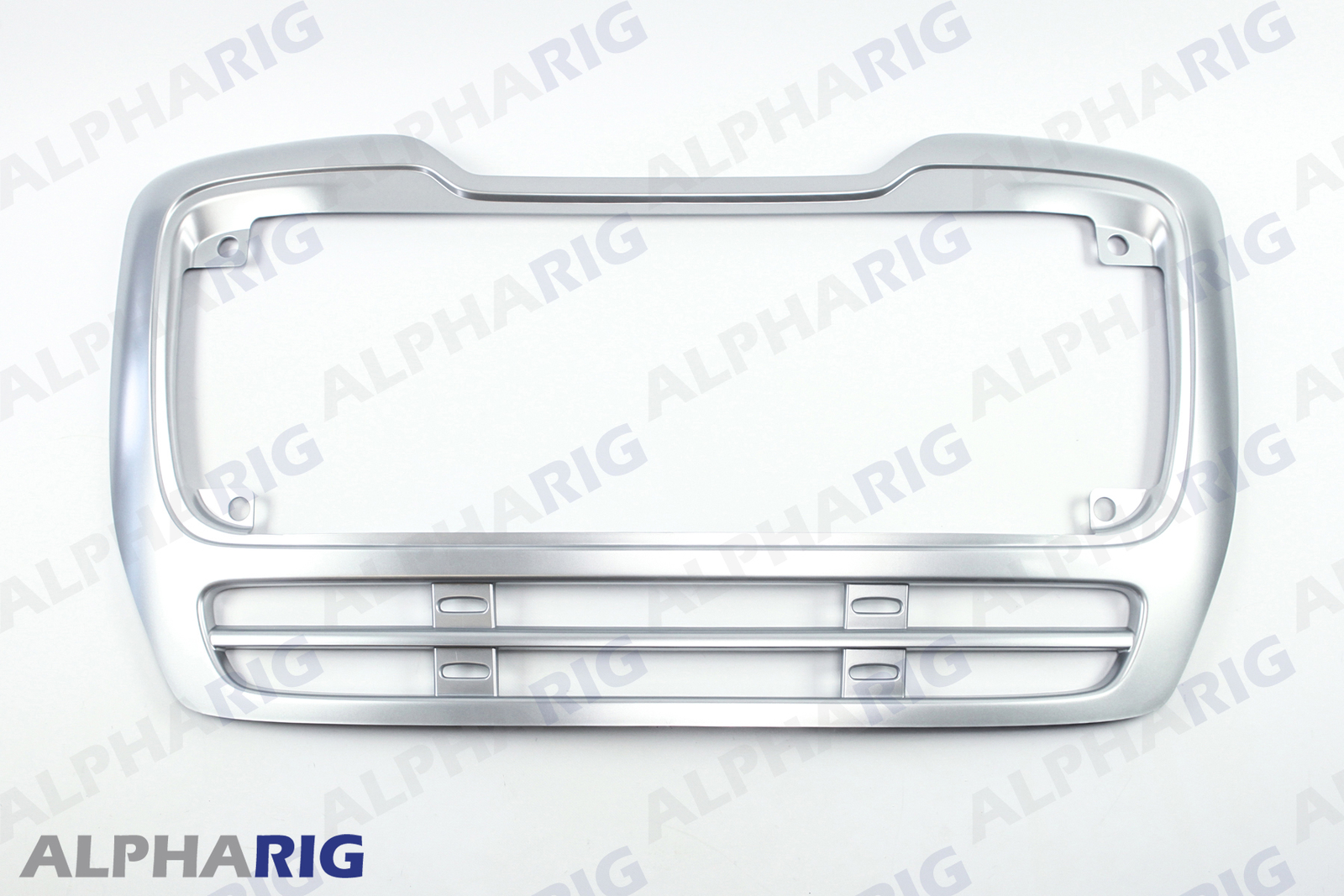 Freightliner M2 112 Grill FRAME, w/o Bugscreen, Silver 2003 & UP