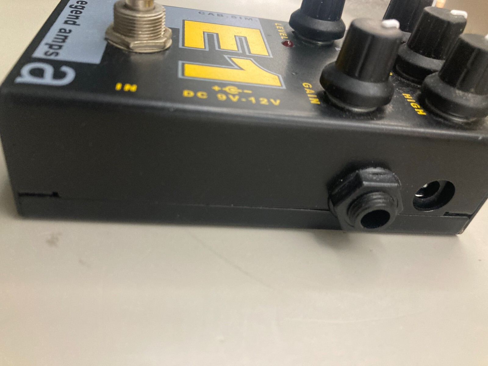 AMT Electronics Legend Amps Series E1 Distortion Guitar Effects Pedal