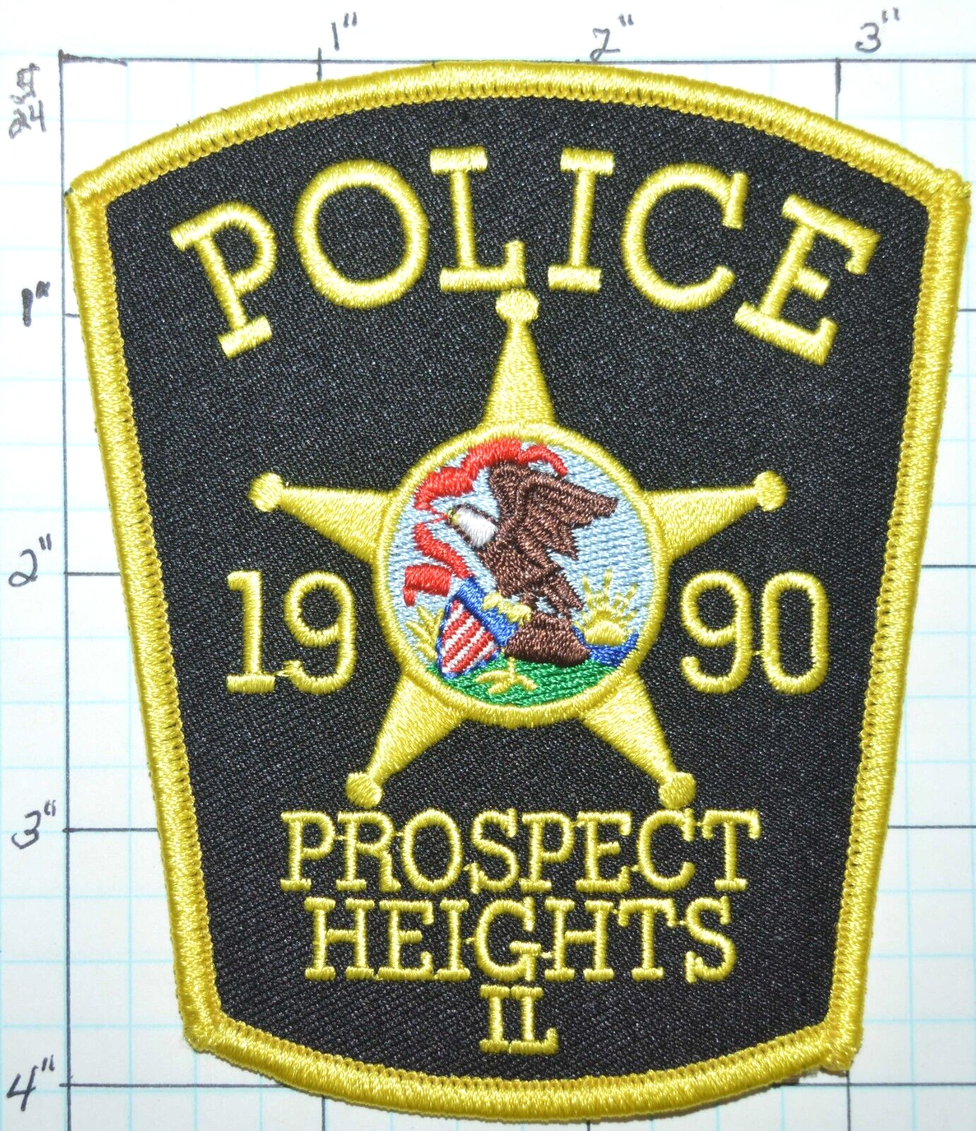 ILLINOIS, PROSPECT HEIGHTS POLICE DEPT PATCH