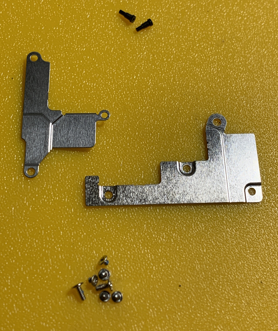 OEM Authentic Original Apple iPhone 8 Inside Plates + Screws + 2 Outside Screws
