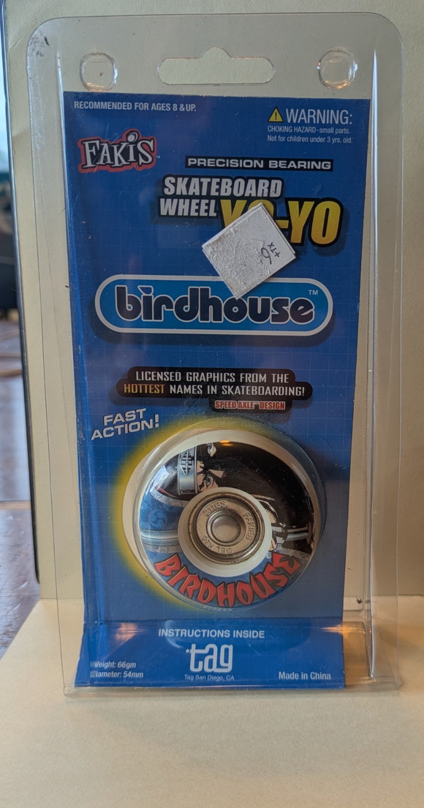 Fakies Birdhouse Precision Bearing Skateboard Wheel Yo-Yo NIP Vintage 2001 Rare
