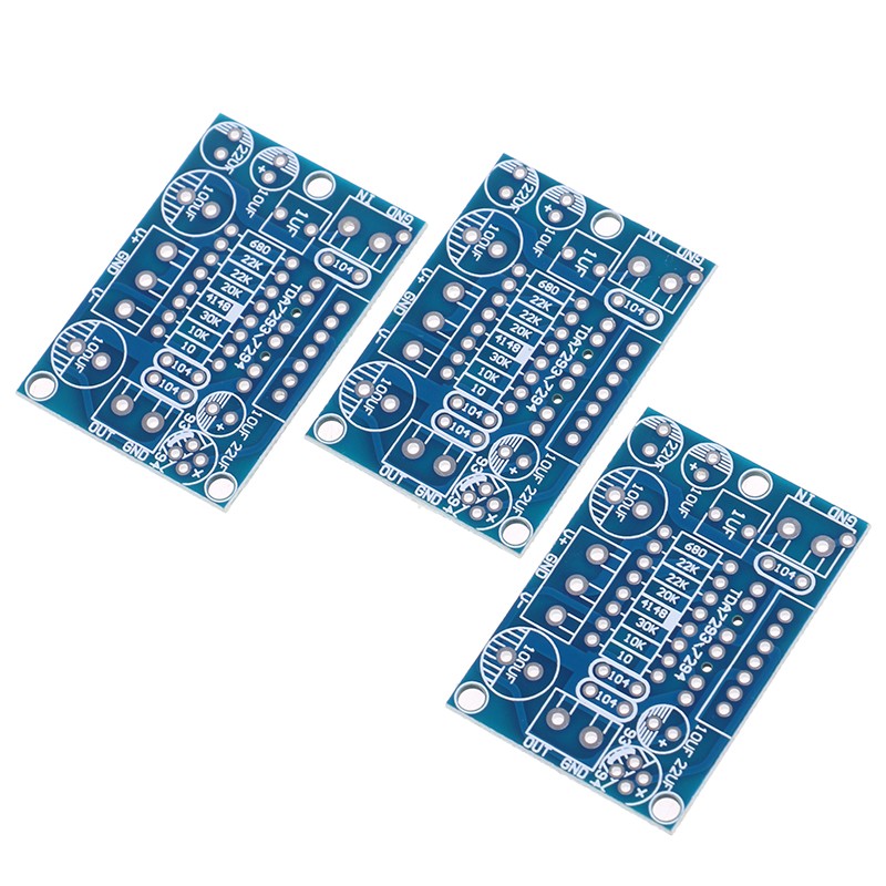 3 Pcs TDA7293/TDA7294 Mono Channel Amplifier Board Circuit PCB Bare BoardLDUQ6