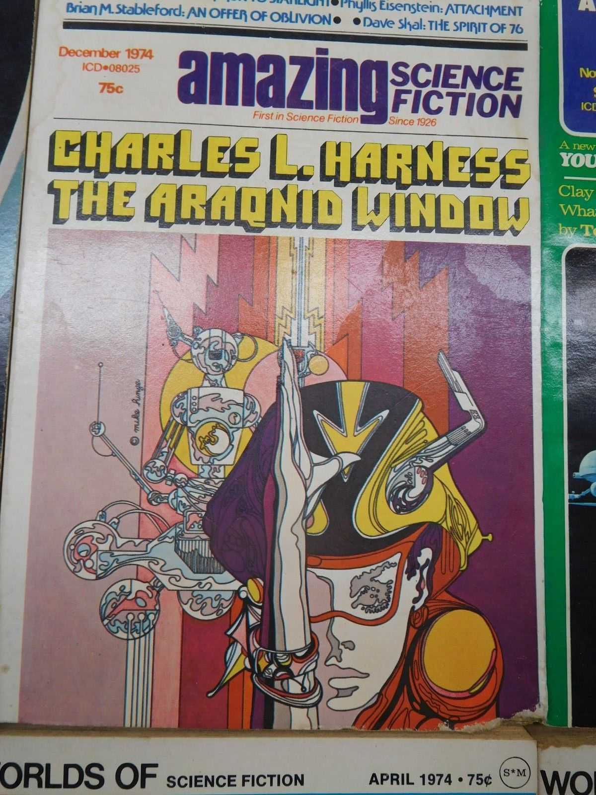 Fantastic 30 Vintage 1970's Sci-Fi Digests ~ Amazing, IF & Galaxy