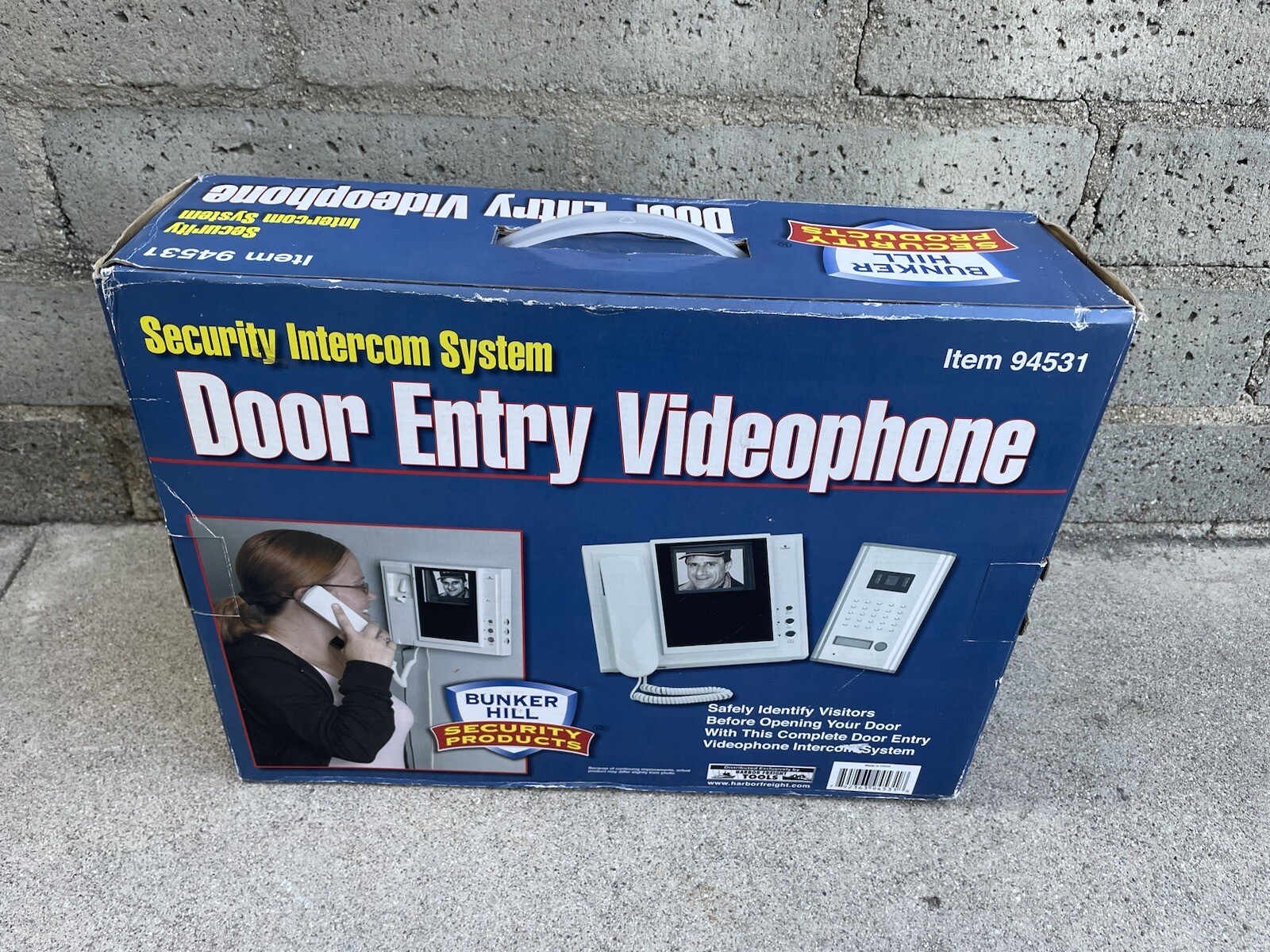 Bunker Hill Door Entry Videophone Security Intercom System Item 94531 NEW