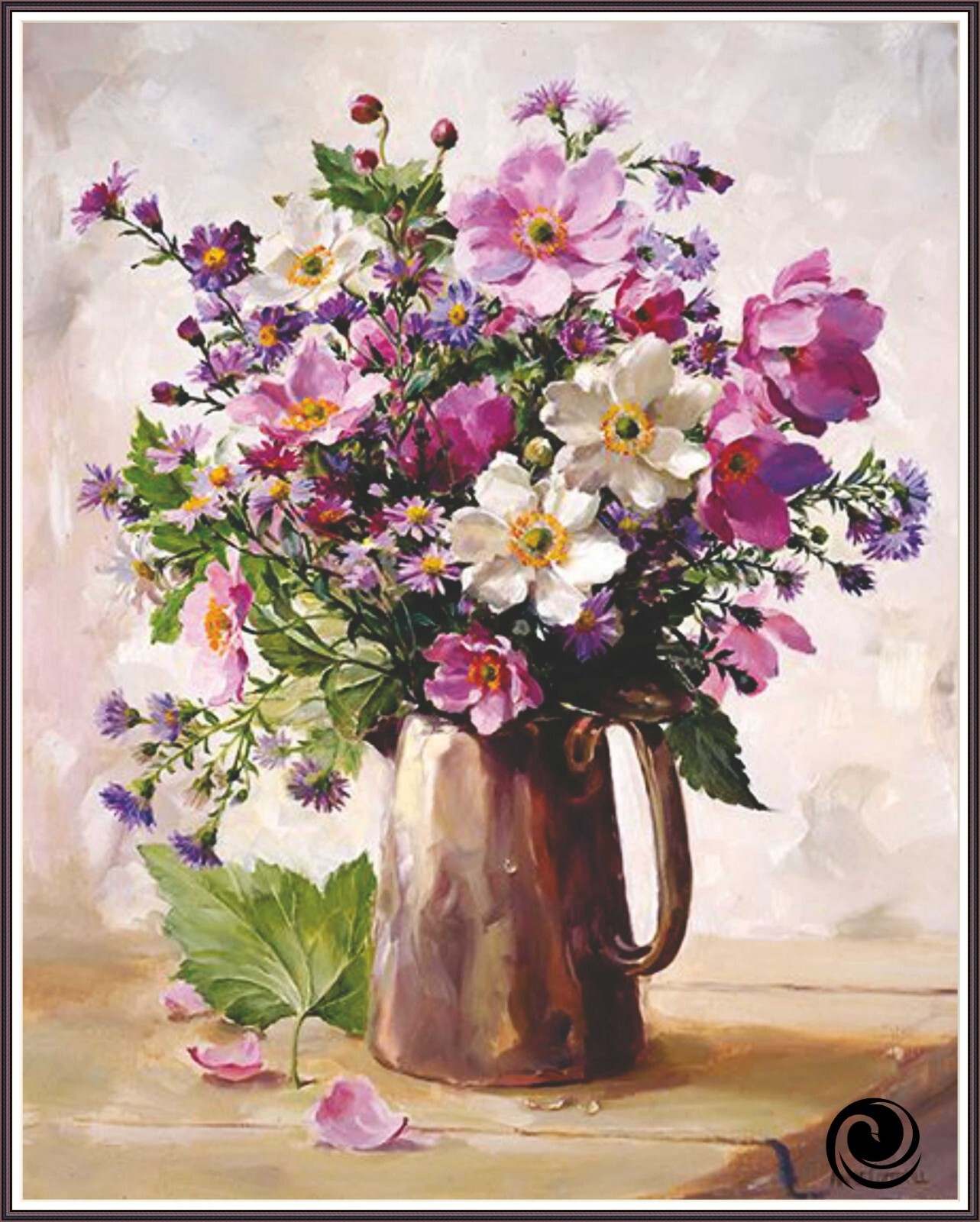 Autumn Flowers  993 Chart Counted Cross Stitch Pattern Needlework