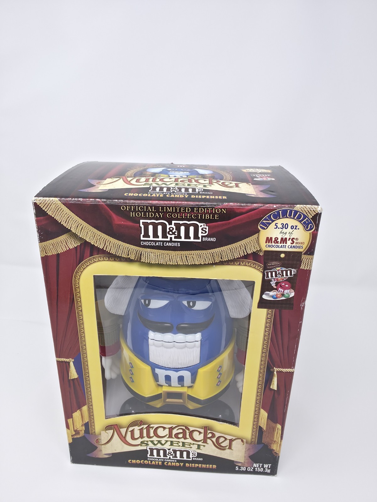 M&M's Nutcracker Sweet Limited Edition Chocolate Candy Dispenser Original