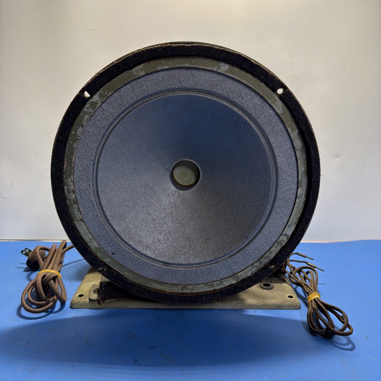 Antique Lektophone Tube Radio Speaker Amplifier Unit w/ Vacuum Tube