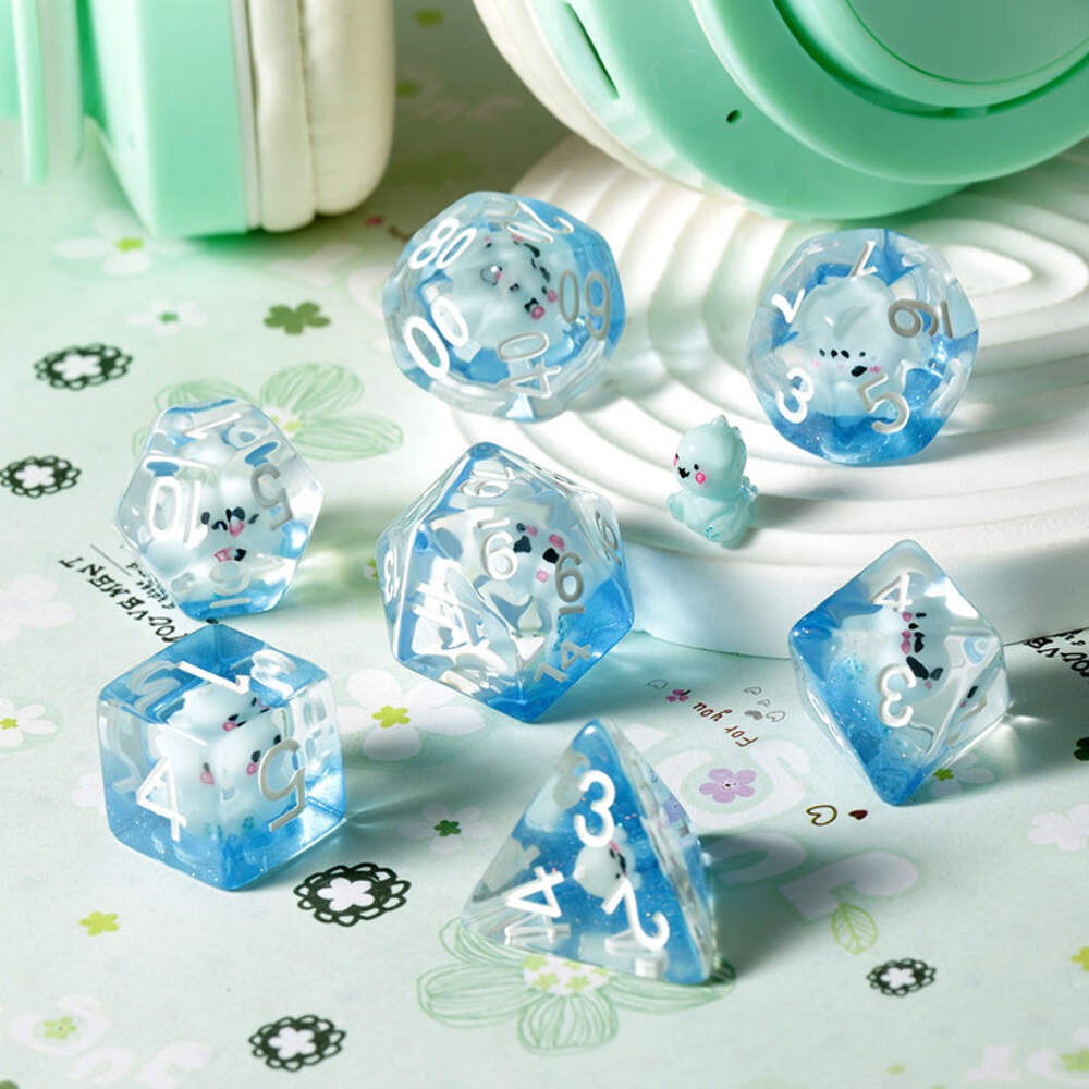 Resin Dice Set (7pcs) [Dragon]