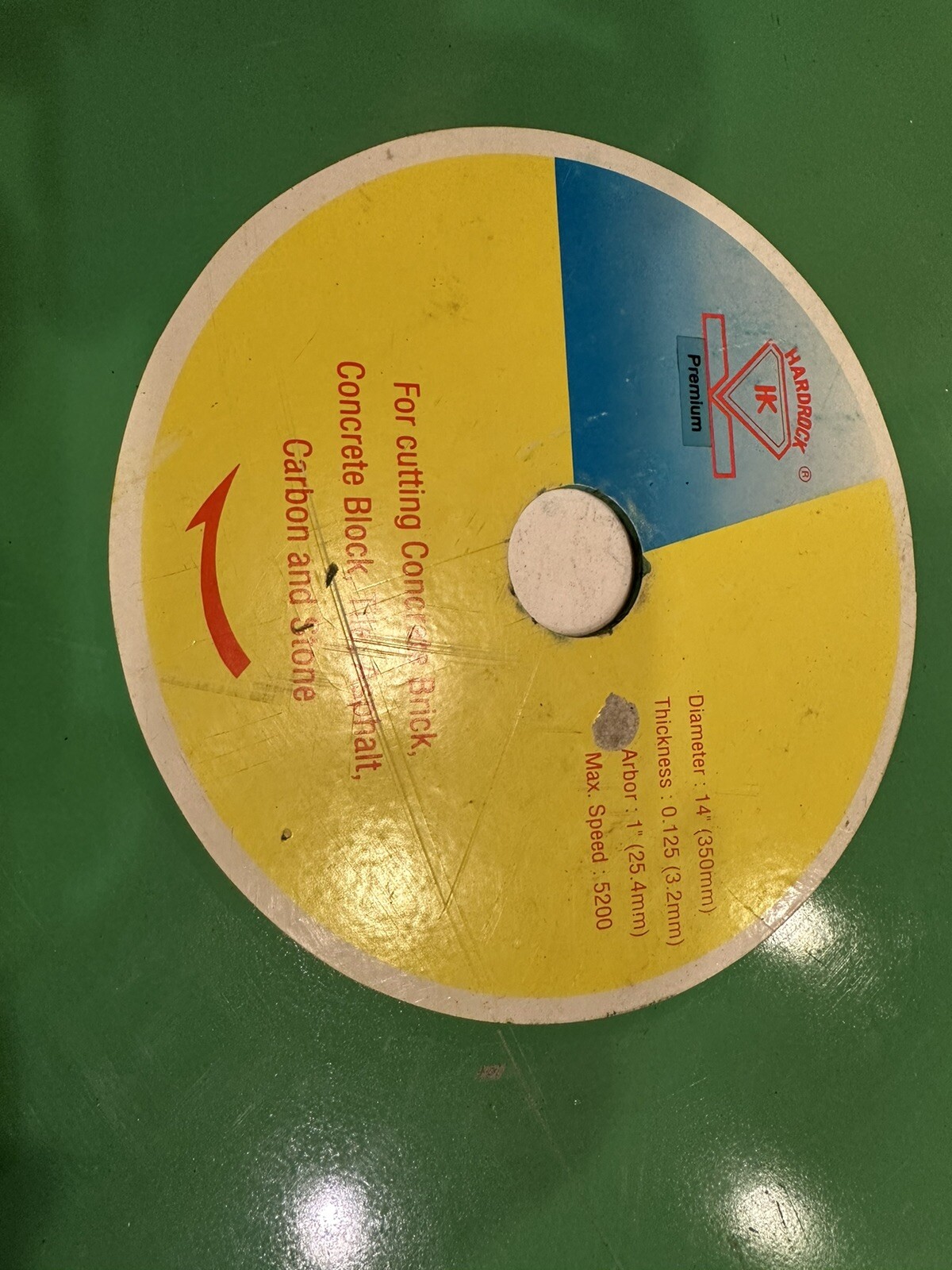 14" Premium Multi-Purpose Turbo Blade For Cutting Concrete, Bricks, Stone,