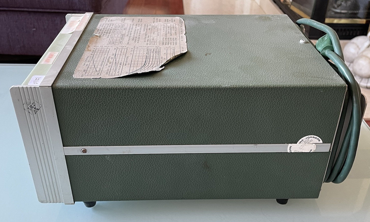 Boonton RF Millivolt Meter Model 92B No Probe Powers On As Is