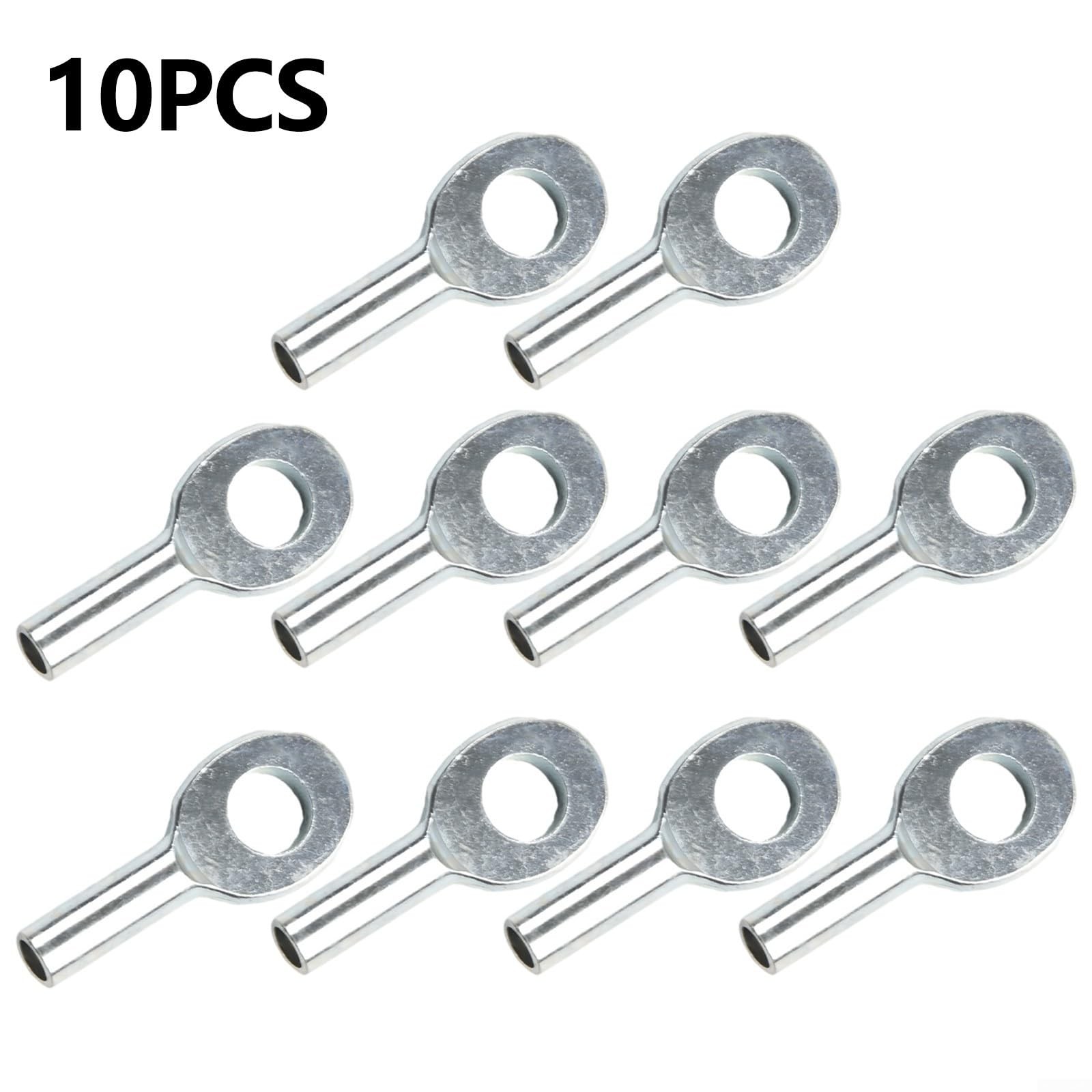 10 Pcs Gym Pulley Machine Cable Eyelet Terminal Interface Port Gym Machine Ac...
