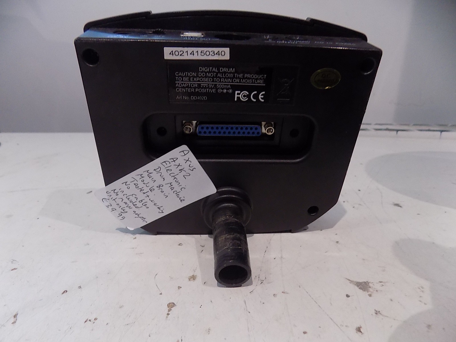 Axus AXK2 Electronic Drum Machine Main Brain Module Genuine Tested Working