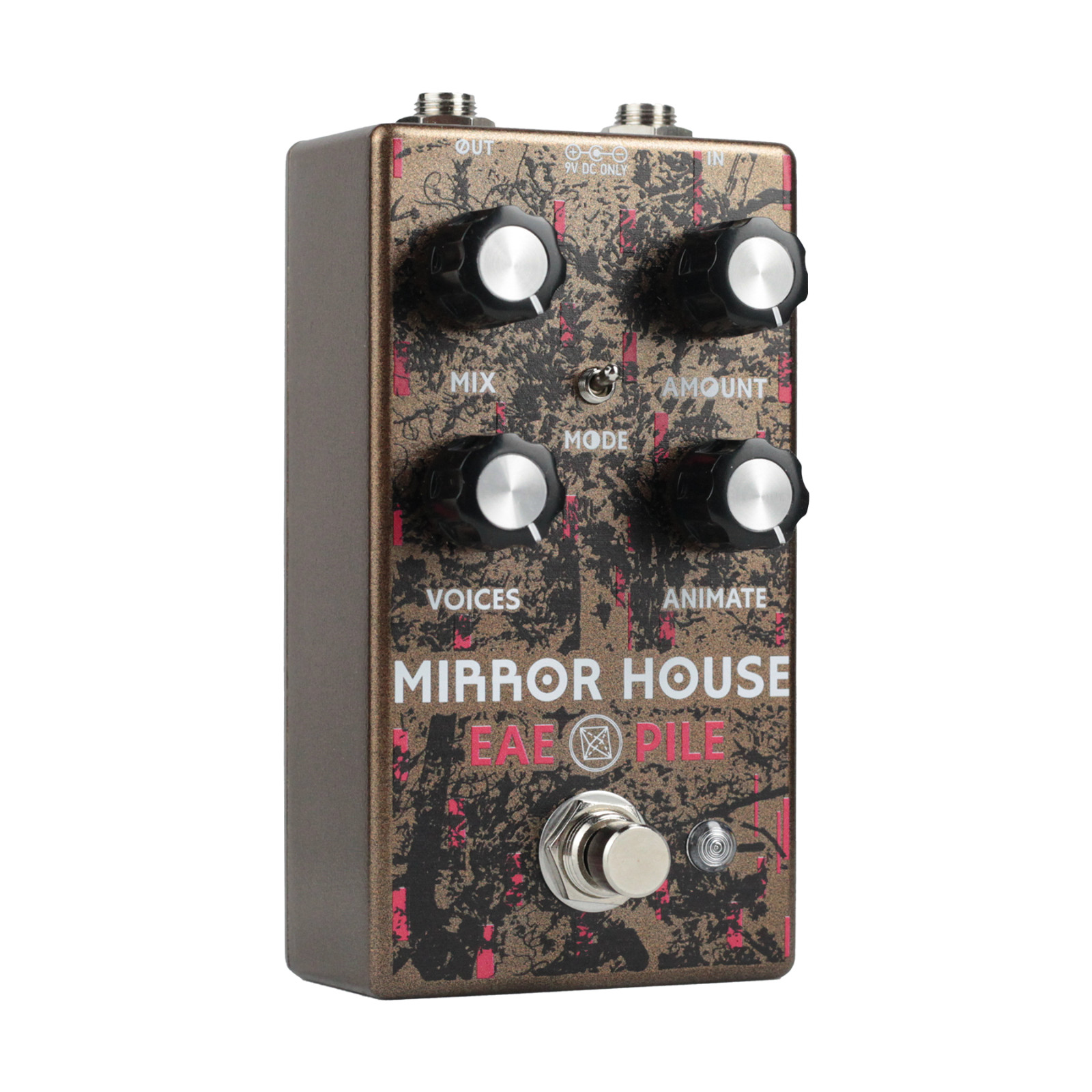 New Electronic Audio Experiments Mirror House V2 Pitch Shifting Modulator Pedal