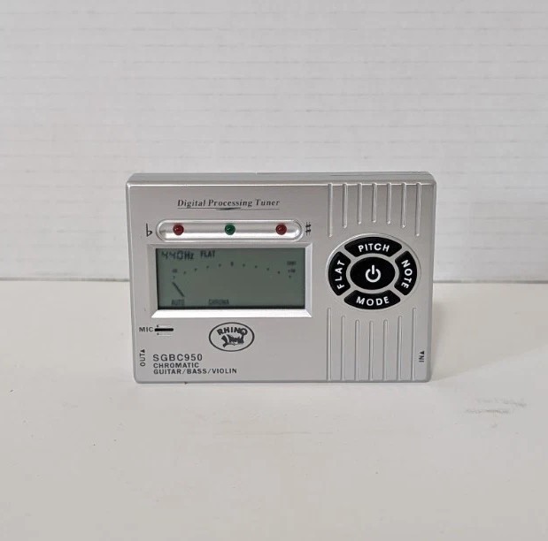 Rhino/Willis Music Digital Metronome Tuner -SGBC950 Chromatic Guitar/Bass/Violin