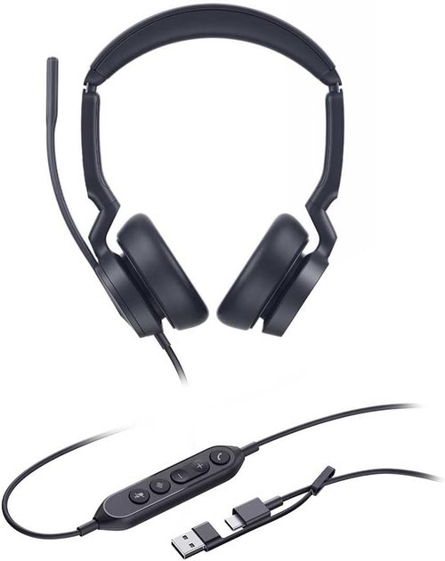 Yealink UH46 Dual Teams certified Professional Wired Headset (USB-C/A) 1308182