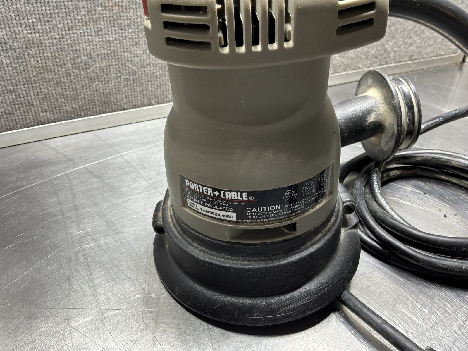 Porter Cable Model 333 5” Random Orbit Sander